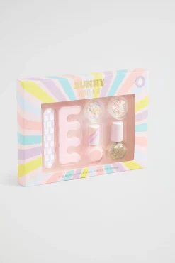 Seed Heritage Beauty & Lips & Nails-Bunny Rainbow Nail Kit Multi
