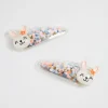 Seed Heritage Hair Accessories-Bunny Shaker Snaps Multi