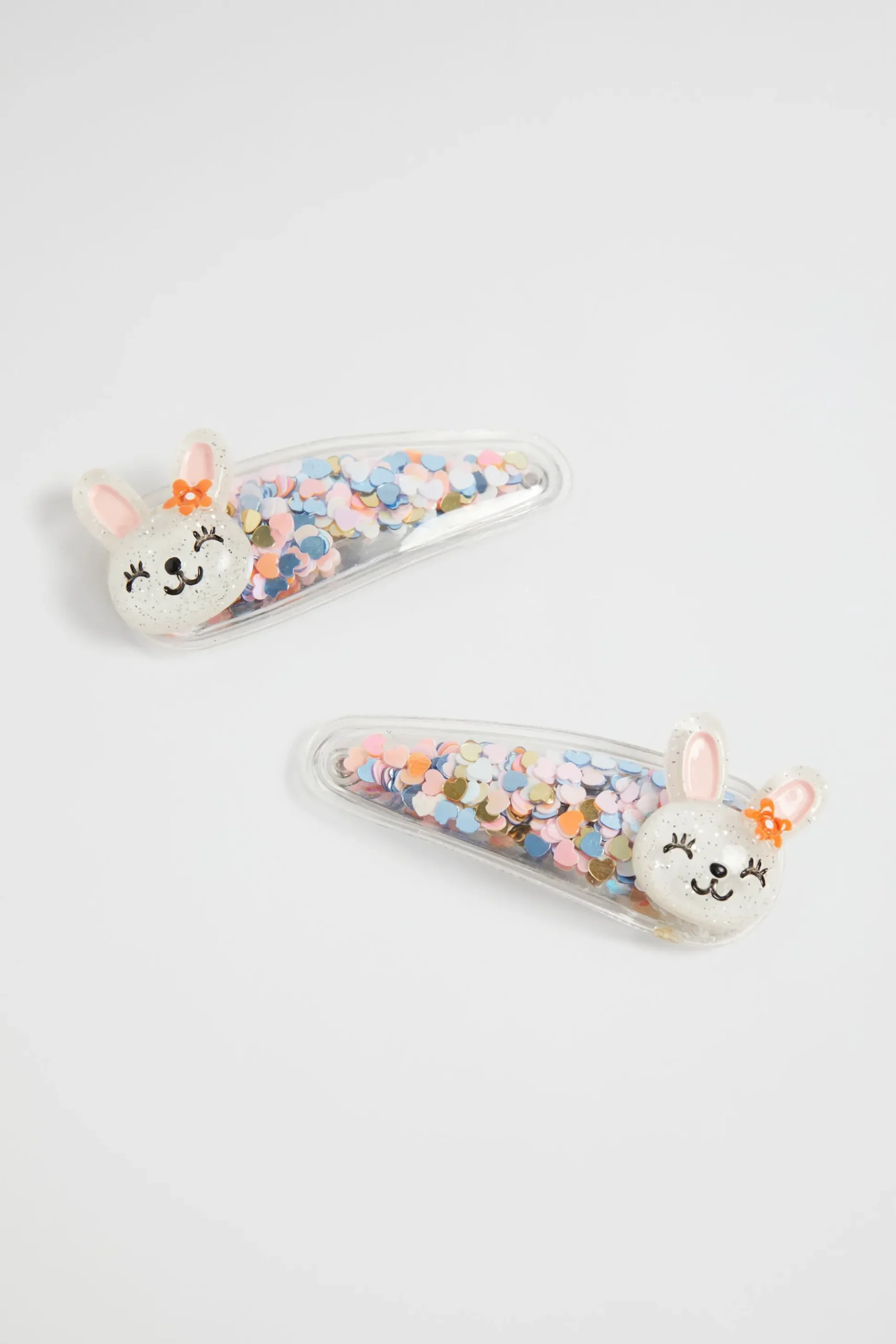 Seed Heritage Hair Accessories-Bunny Shaker Snaps Multi