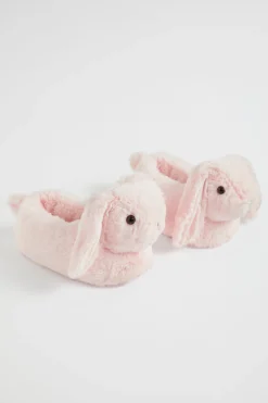 Seed Heritage Slippers-Bunny Slipper Dusty Rose