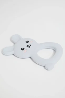 Seed Heritage Baby Toys-Bunny Teether Grey