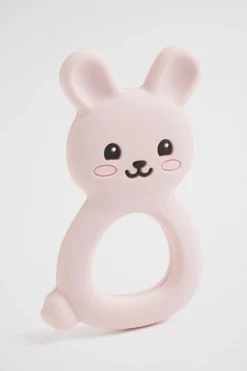 Seed Heritage Baby Toys-Bunny Teether Blush