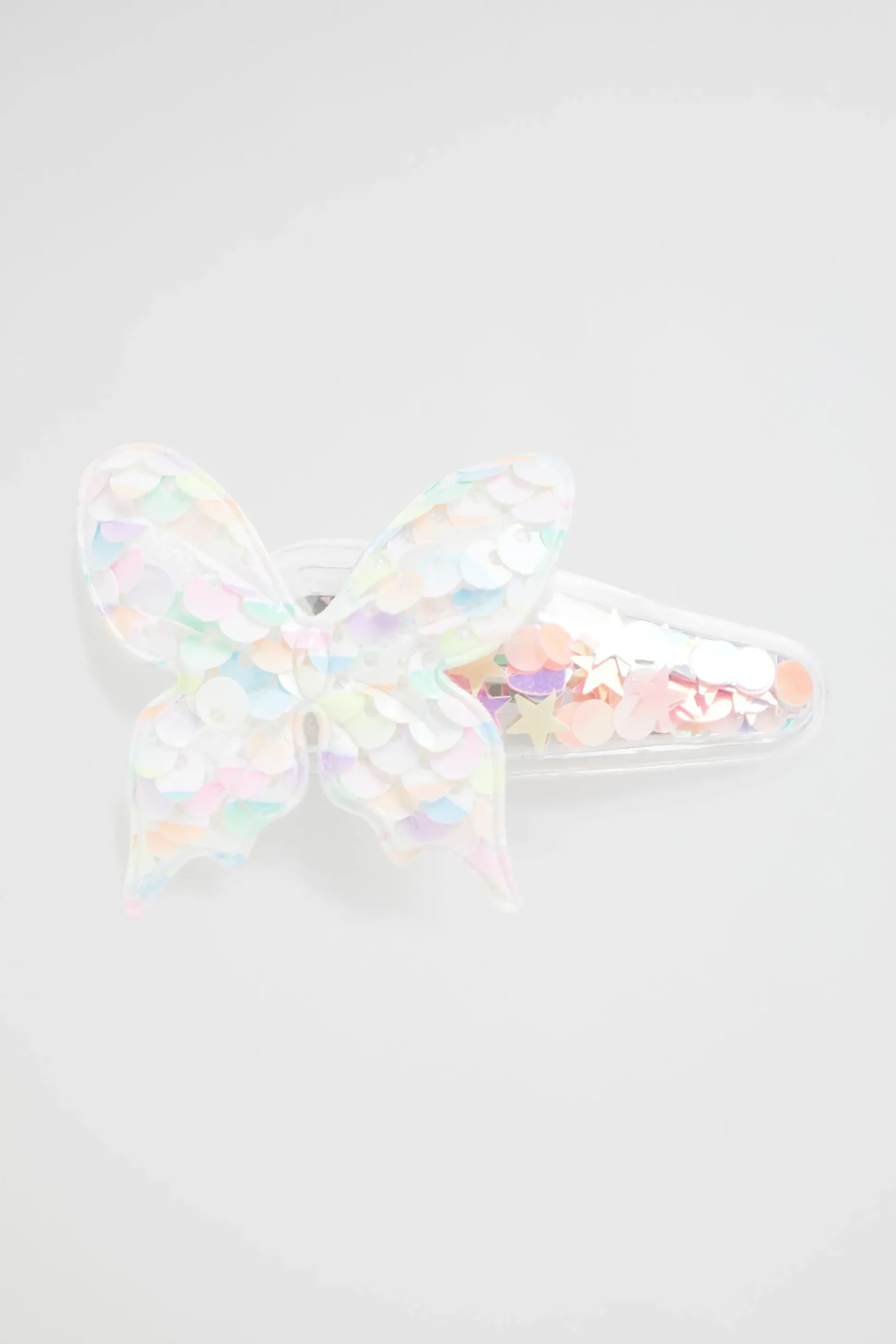 Seed Heritage Hair Accessories-Butterfly Sequin Shaker Snap Multi