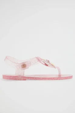 Seed Heritage Sandals & Slides-Butterfly Tbar Jelly Pink