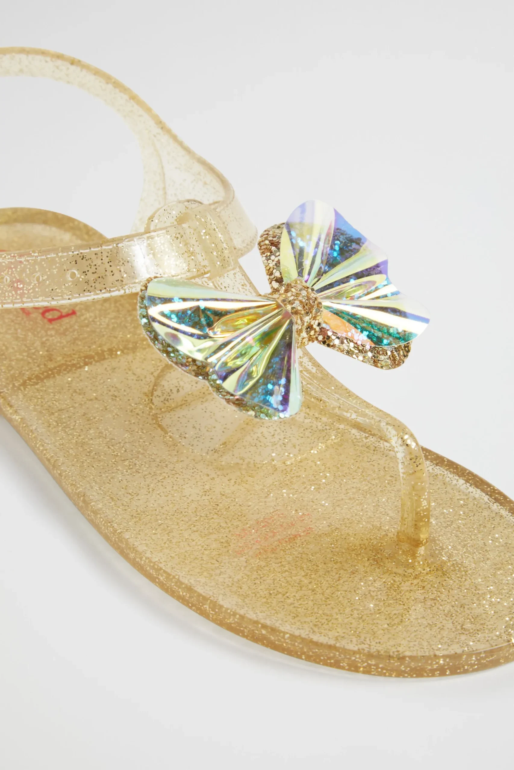 Seed Heritage Sandals & Slides-Butterfly Tbar Jelly Gold