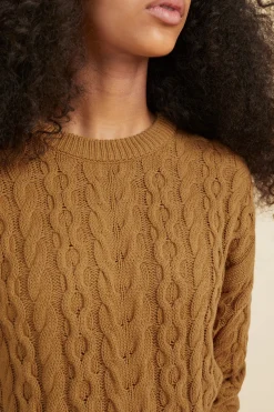 Seed Heritage T-Shirts & Tops-Cable Knit Sunflower
