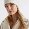 Seed Heritage Hats & Gloves-Cable Knit Beanie Oat Marle