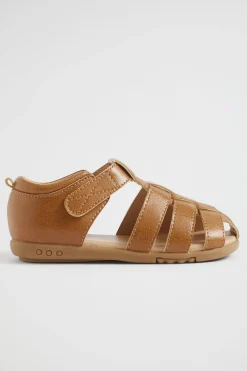 Seed Heritage Sandals & Slides-Cage Sandal Tan