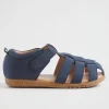 Seed Heritage Sandals & Slides-Cage Sandal Navy