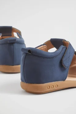 Seed Heritage Sandals & Slides-Cage Sandal Navy