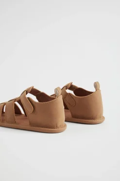 Seed Heritage Sandals-Cage Sandal Natural