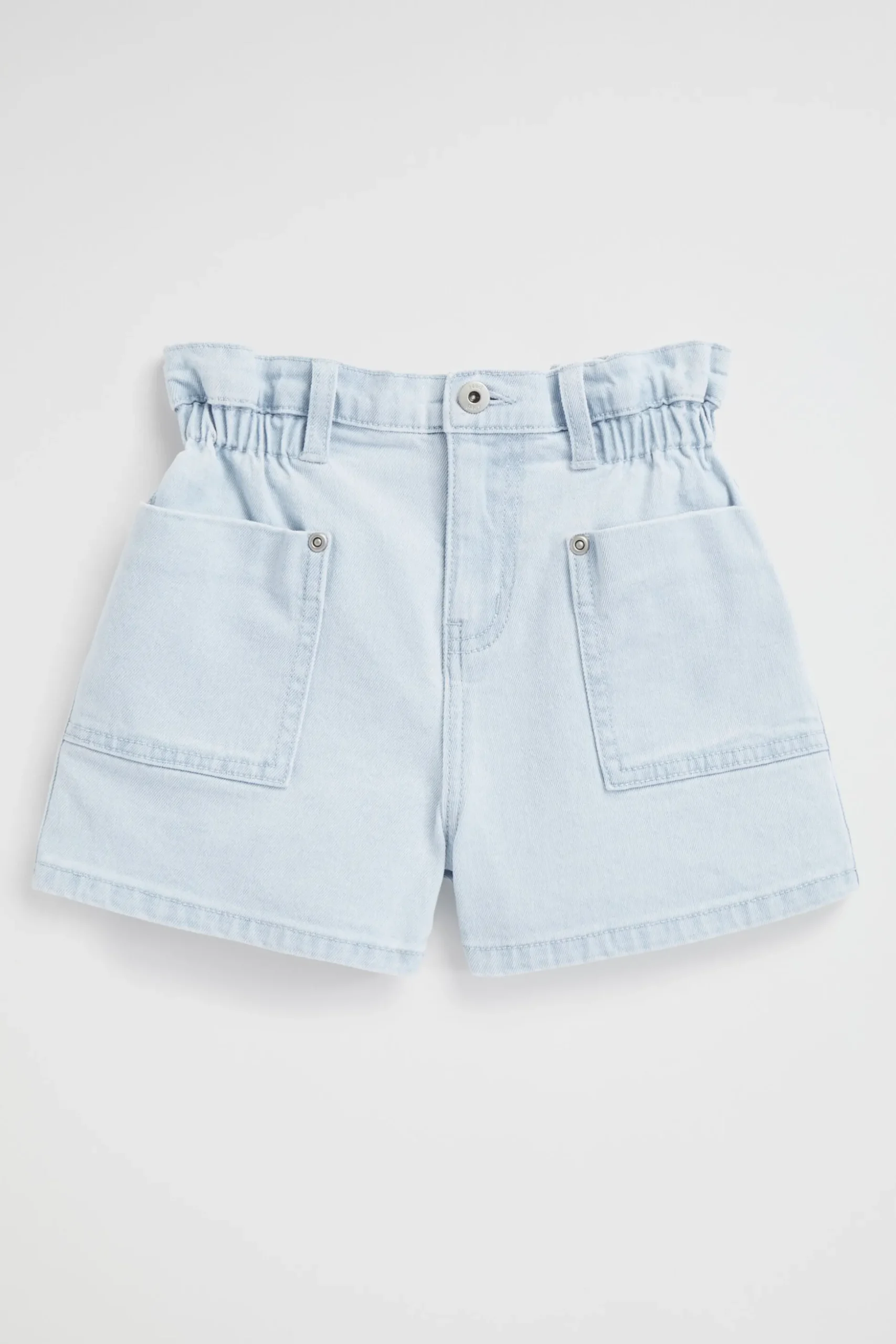 Seed Heritage Shorts-Cargo Denim Short Sun Bleach