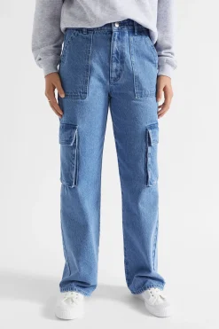 Seed Heritage Denim & Jeans-Cargo Jean Washed Classic