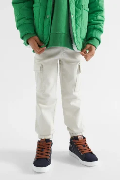 Seed Heritage Pants-Cargo Pant Ecru