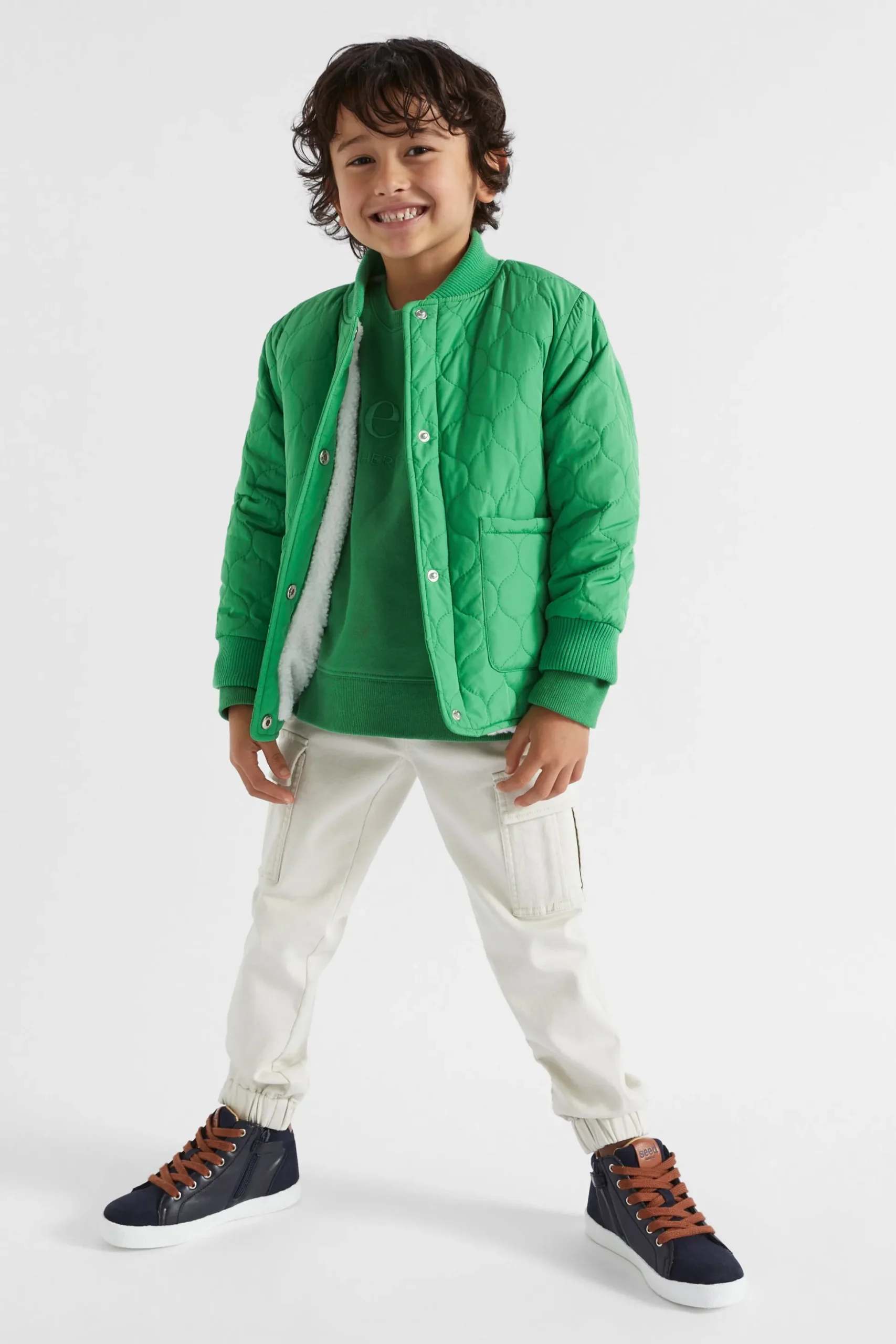 Seed Heritage Pants-Cargo Pant Ecru