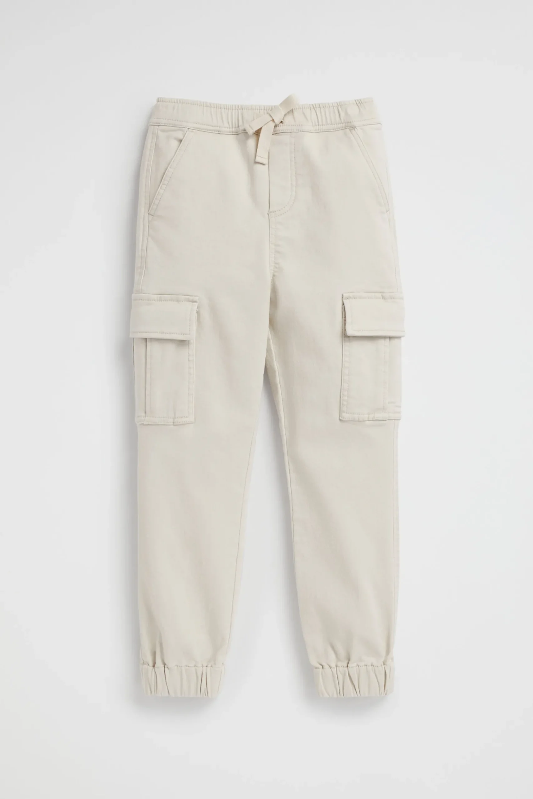 Seed Heritage Pants-Cargo Pant Ecru