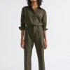 Seed Heritage Pants-Casual Cargo Pant Dark Fern