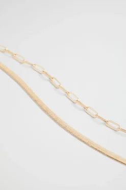 Seed Heritage Jewellery-Chain Bracelet Pack Gold