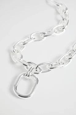 Seed Heritage Jewellery-Chain Link Necklace Silver