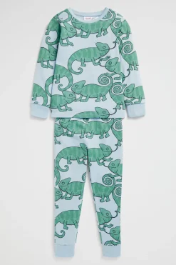 Seed Heritage Pyjamas & Sleepwear-Chameleon Pyjama Pale Blue