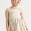 Seed Heritage Dresses-Check Dress Multi