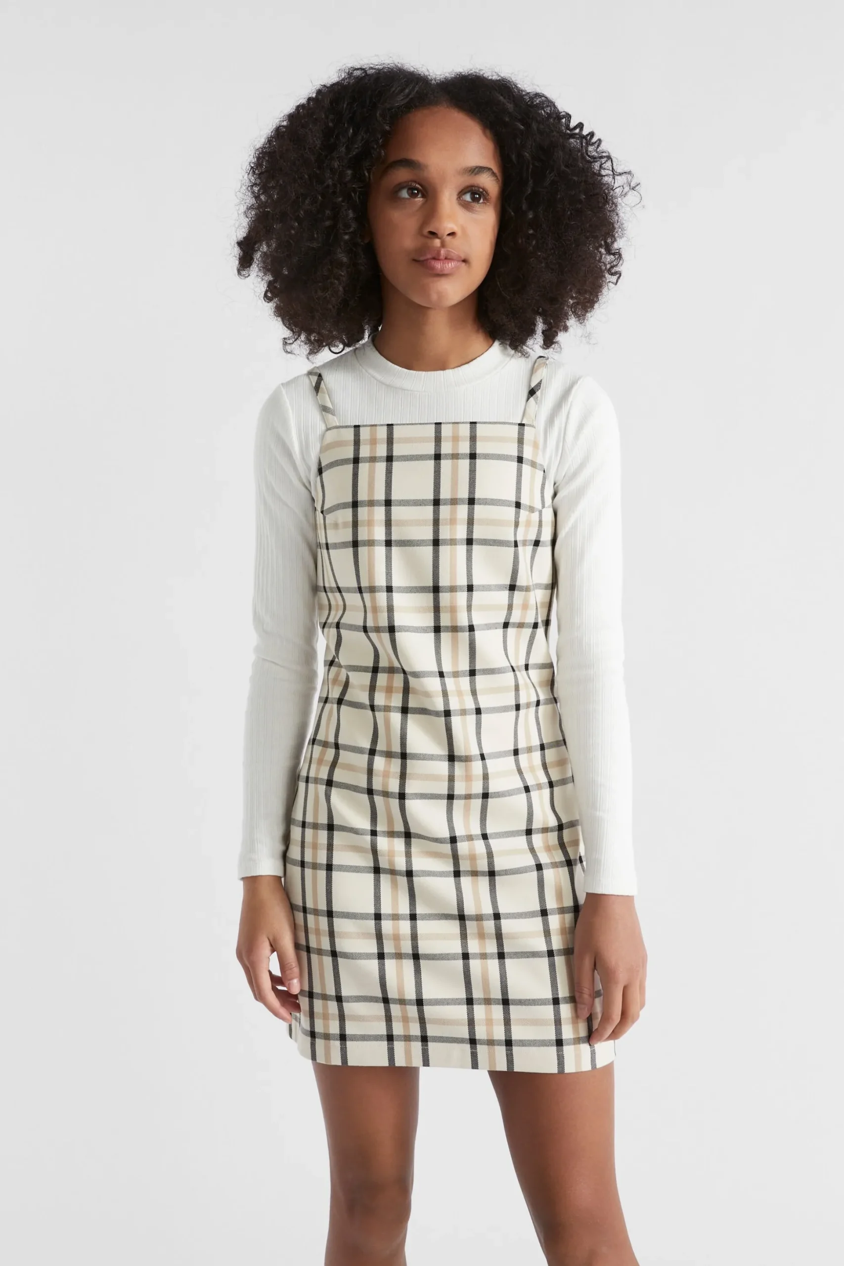 Seed Heritage Dresses-Check Dress Multi