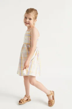 Seed Heritage Dresses-Check Dress Multi