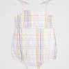 Seed Heritage Playsuits & Overalls-Check Romper Multi