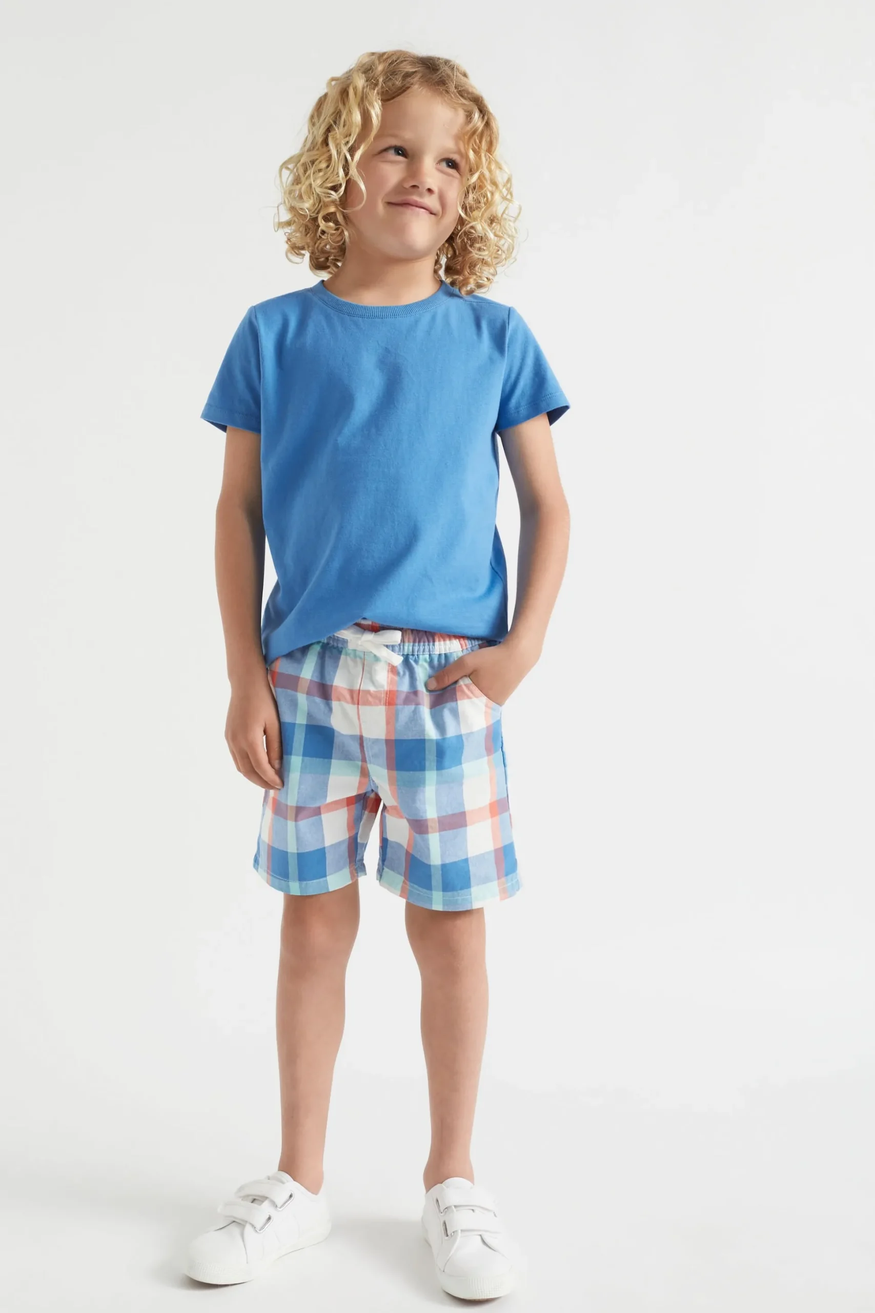 Seed Heritage Shorts-Check Short Multi