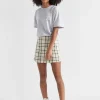 Seed Heritage Skirts-Check Skort Multi