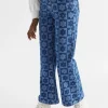 Seed Heritage Denim & Jeans-Checked Jean Indigo