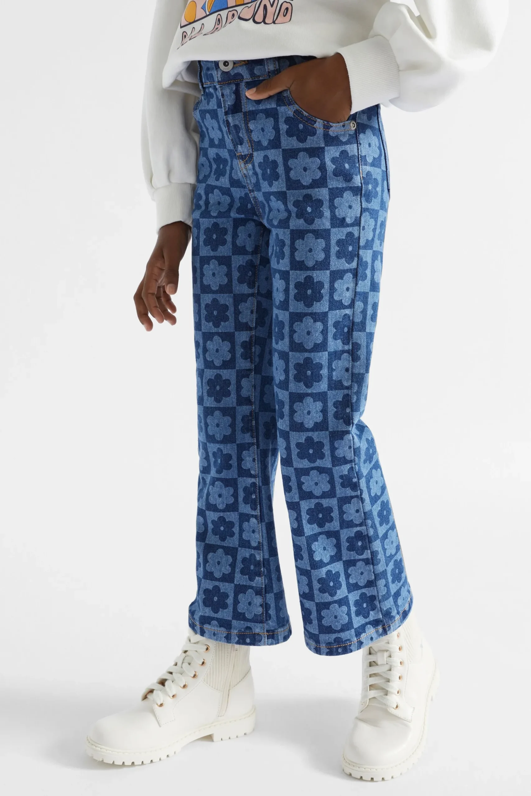 Seed Heritage Denim & Jeans-Checked Jean Indigo