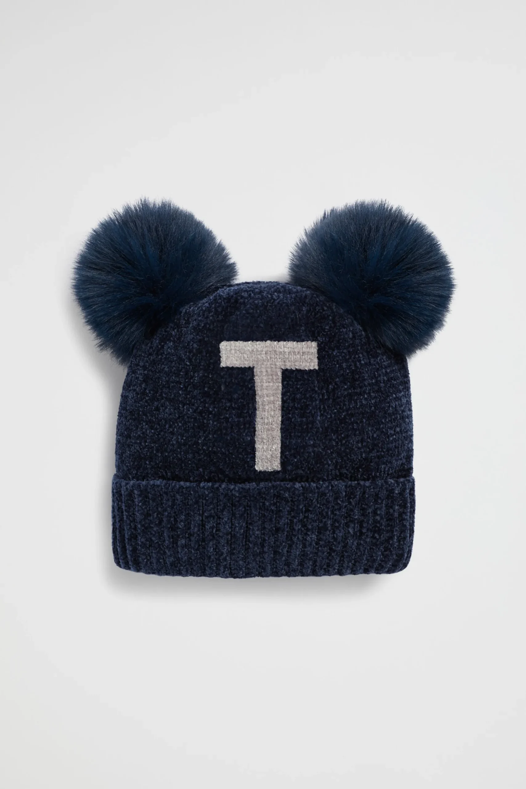 Seed Heritage Beanies-Chenille Iniial Beanie T