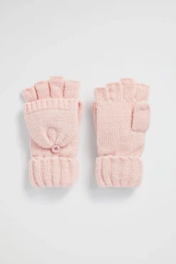 Seed Heritage Ponchos & Capes-Chenille Mittens Dusty Rose