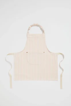 Seed Heritage Kitchen & Dining-Child Cotton Apron Blush Stripe
