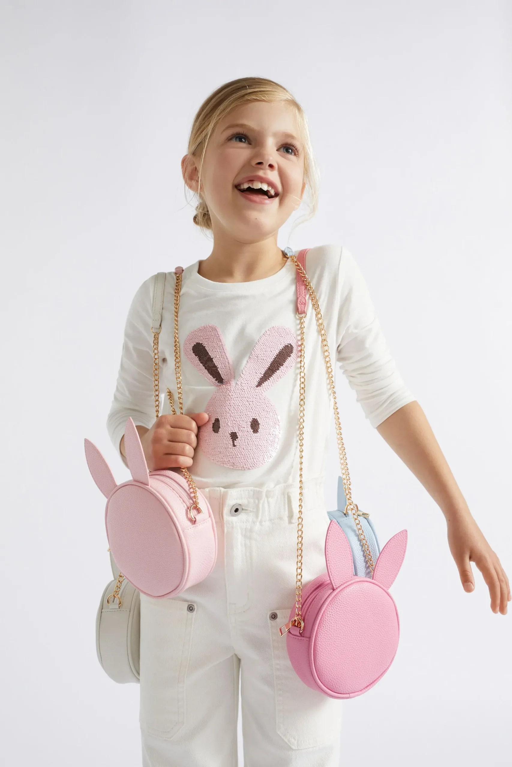 Seed Heritage Bags-Circle Bunny Bag Vintage White