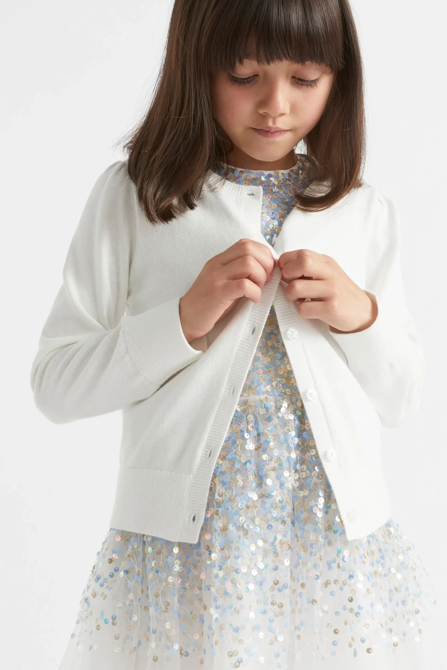 Seed Heritage Knitwear & Sweaters-Classic Cardigan Canvas