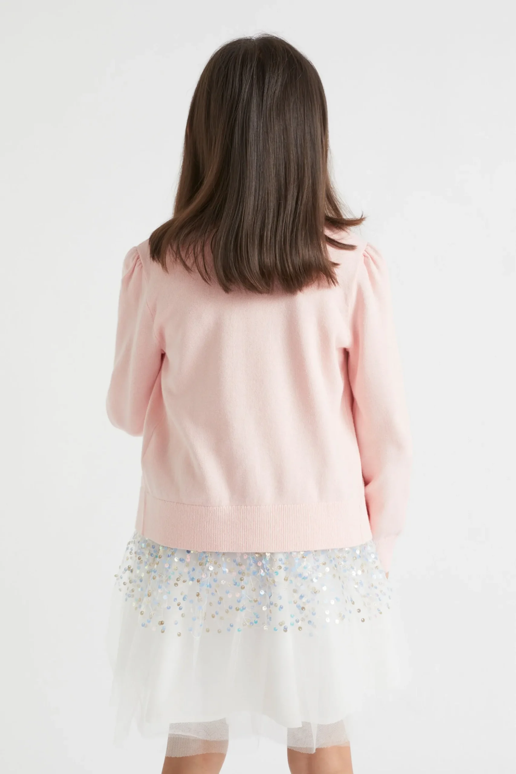 Seed Heritage Knitwear & Sweaters-Classic Cardigan Dusty Rose