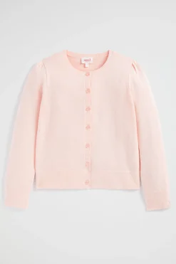 Seed Heritage Knitwear & Sweaters-Classic Cardigan Dusty Rose