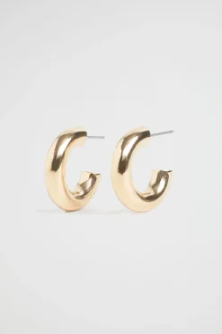 Seed Heritage Jewellery-Classic Hoop Earring Gold