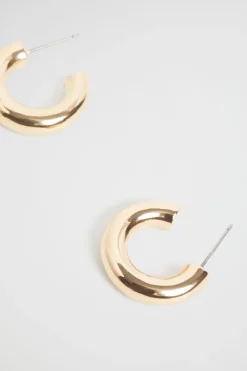 Seed Heritage Jewellery-Classic Hoop Earring Gold