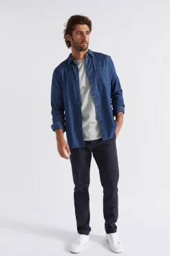 Seed Heritage T-Shirts & Sweaters-Classic Tee Grey Marle