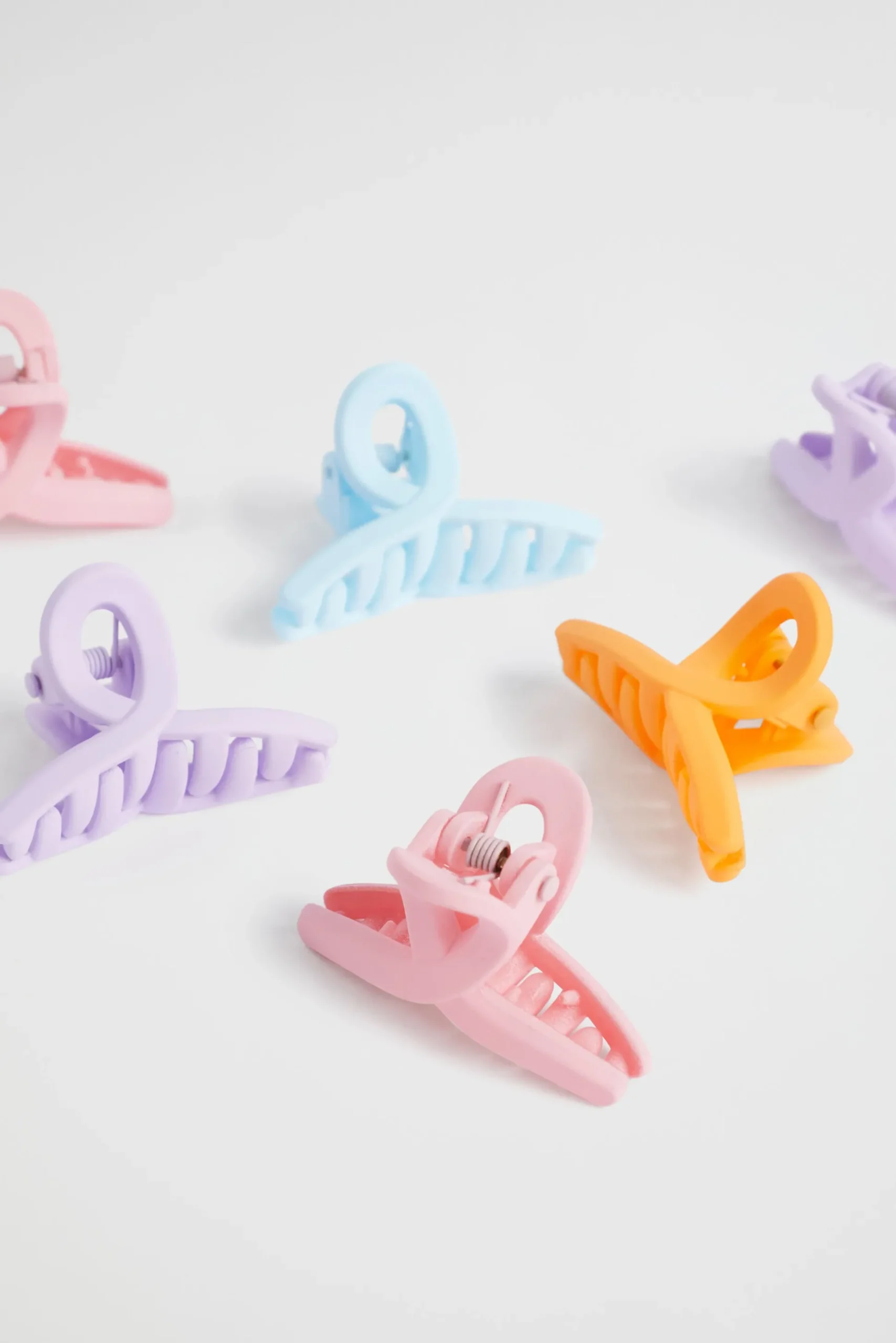 Seed Heritage Hair Accessories-Coated Claw Clip Tub Multi