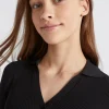 Seed Heritage Knitwear & Sweaters-Collar Rib Knit Black