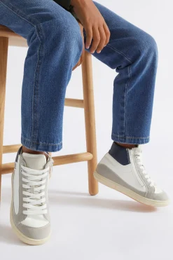 Seed Heritage Sneakers & Trainers-Colour Block High Top Multi