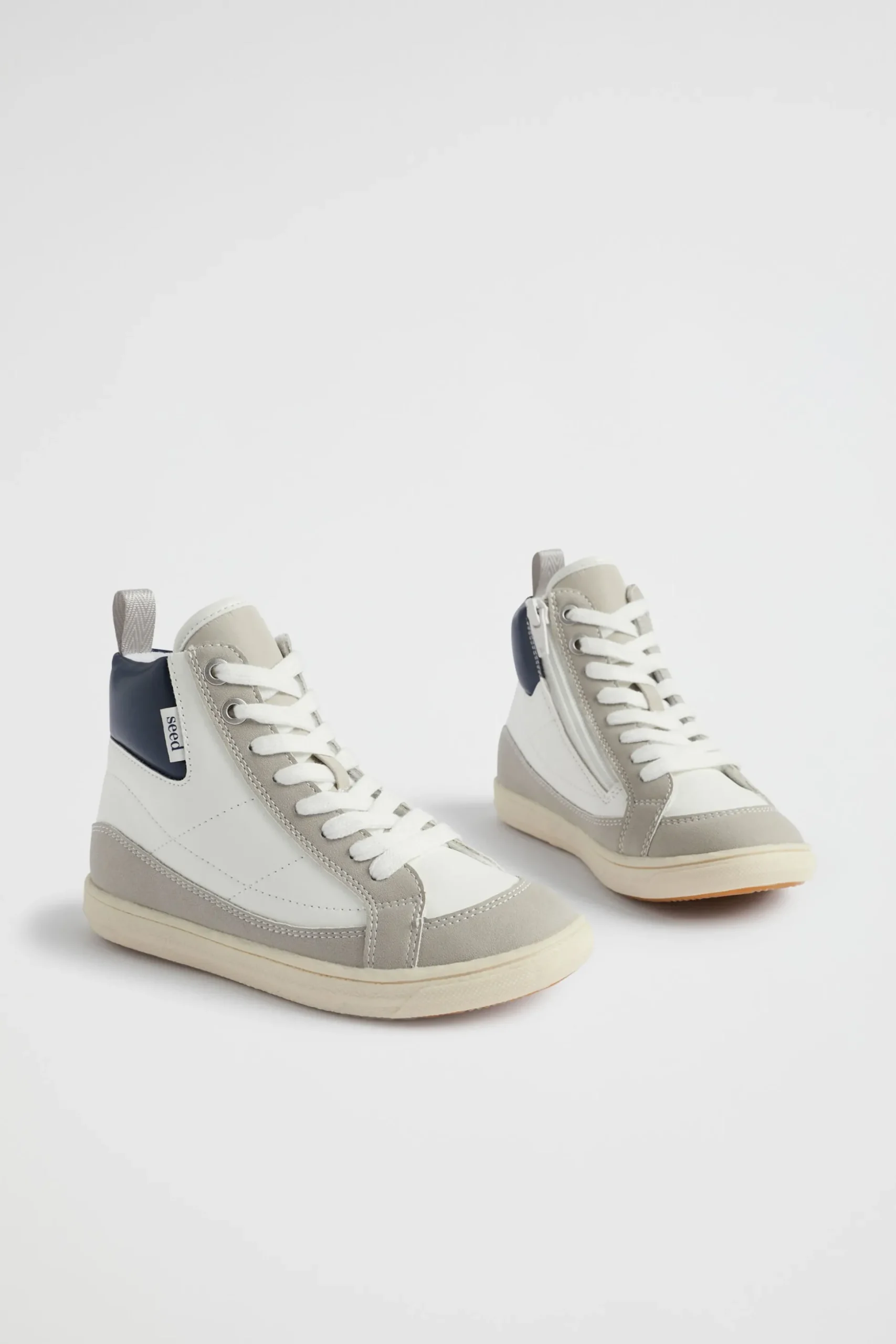 Seed Heritage Sneakers & Trainers-Colour Block High Top Multi