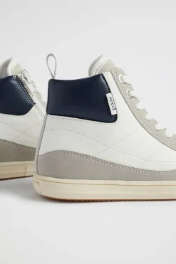 Seed Heritage Sneakers & Trainers-Colour Block High Top Multi