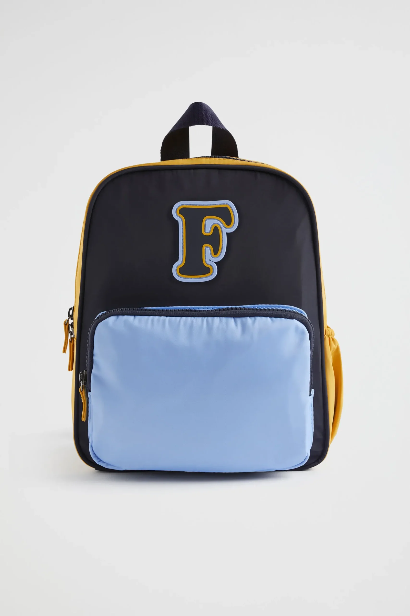 Seed Heritage Bags-Colour Block Initial Backpack F