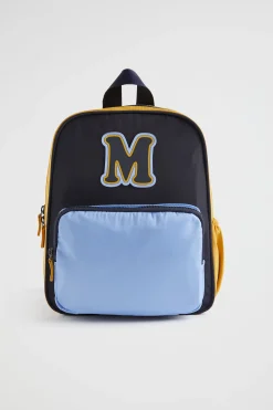 Seed Heritage Bags-Colour Block Initial Backpack M