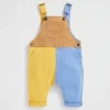Seed Heritage Pants-Colourblock Overall Multi